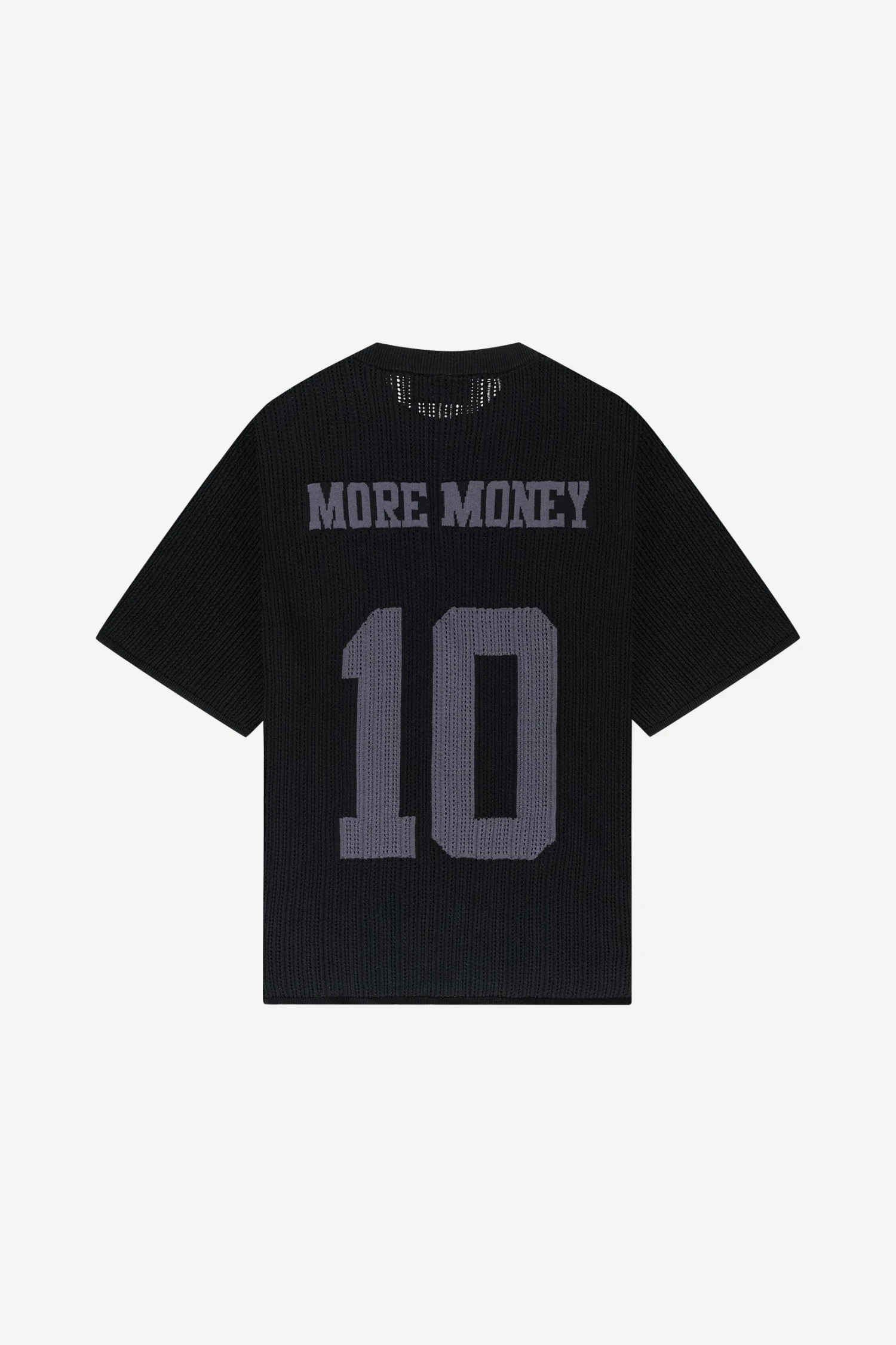 KNIT TEE JERSEY BLACK 2 KNIT TEE JERSEY BLACK - Image 2