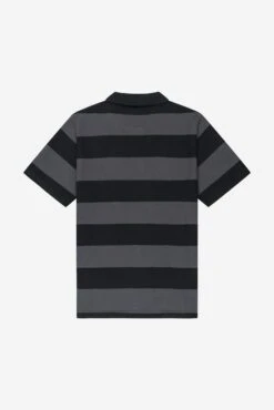 STRIPED POLO SHIRT BLACK -Ralph Lauren Clothing Store TT 25 6 0245