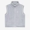 HEAVY HEART FLEECE VEST ULTIMATE GREY