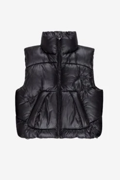 BULLET PUFFER VEST BLACK