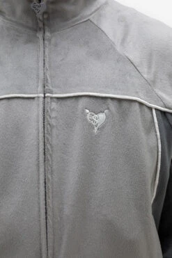 VELOUR JACKET GREY 11 VELOUR JACKET GREY -Ralph Lauren Clothing Store VELOURJACKETGREY 4