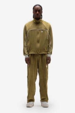 VELOUR JACKET OLIVE -Ralph Lauren Clothing Store VELOURJACKETOLIVE 2