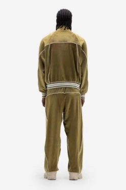 VELOUR JACKET OLIVE -Ralph Lauren Clothing Store VELOURJACKETOLIVE 3