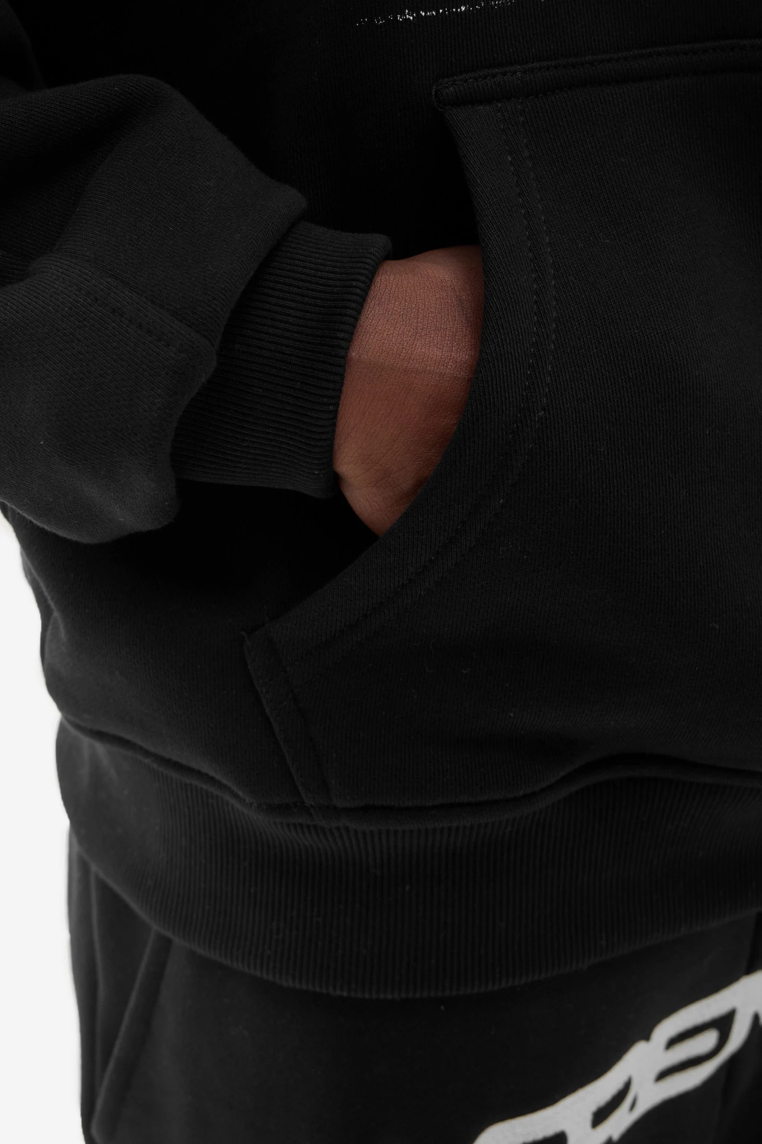 WET DREAM HOODIE BLACK 3 WET DREAM HOODIE BLACK - Image 3