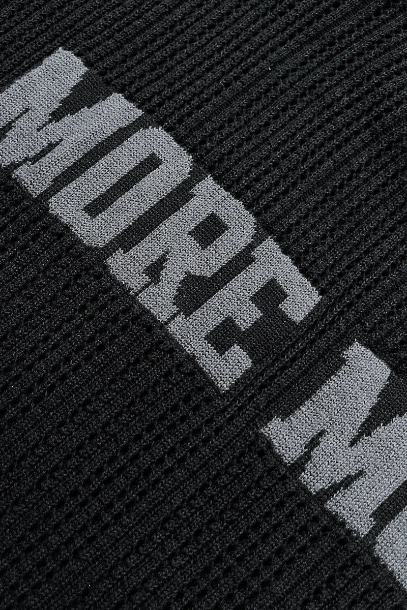 KNIT TEE JERSEY BLACK 10 KNIT TEE JERSEY BLACK - Image 10