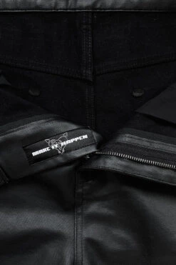 DISTINCTIVE COATED JORTS BLACK -Ralph Lauren Clothing Store coated 02