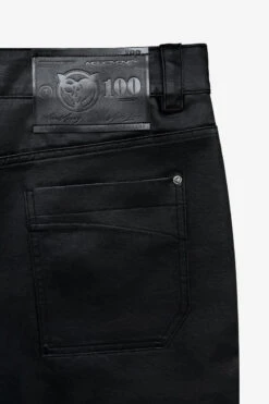DISTINCTIVE COATED JORTS BLACK -Ralph Lauren Clothing Store coated 03
