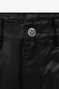 DISTINCTIVE COATED JORTS BLACK -Ralph Lauren Clothing Store coated 04