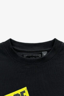 RESTRICTED TEE BLACK -Ralph Lauren Clothing Store collar black