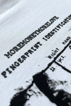 FINGERPRINTS TEE WHITE -Ralph Lauren Clothing Store fingerprint 02