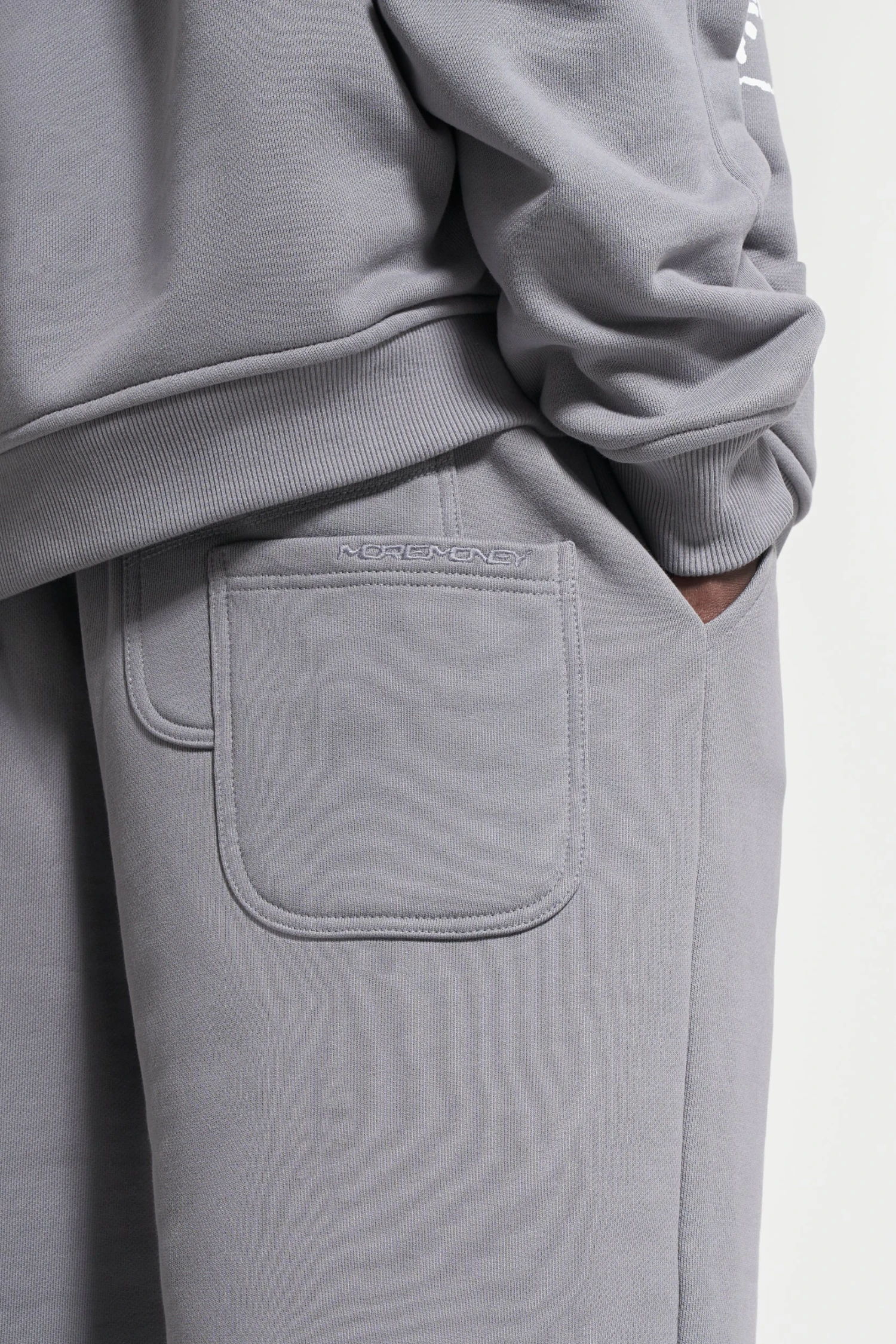 OPEN LEG JOGGER ASH 7 OPEN LEG JOGGER ASH - Image 7