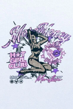 HOT GIRL TEE WHITE -Ralph Lauren Clothing Store hotgirl 01