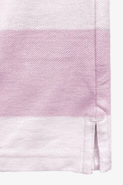 STRIPED POLO SHIRT PINK -Ralph Lauren Clothing Store pink03