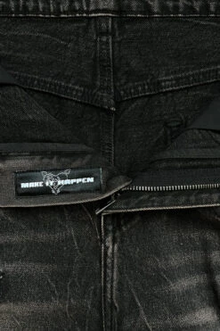 RIPPED DISTINCTIVE JORTS DARK GREY -Ralph Lauren Clothing Store ripped 02