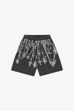 CHAINS SHORTS DARKGREY