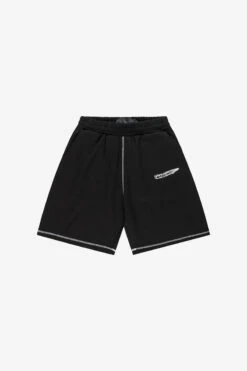FLATLOCK BASE SHORTS BLACK