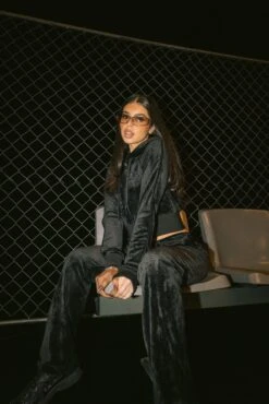 WOMEN'S VELOUR JACKET BLACK 10 WOMEN'S VELOUR JACKET BLACK -Ralph Lauren Clothing Store unbenannt 120