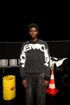 FURRY KNIT SWEATER BLACK -Ralph Lauren Clothing Store unbenannt 9 3