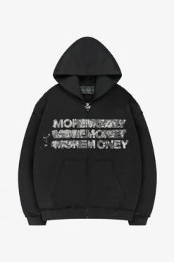 MONEY CALLING FLATLOCK ZIP BLACK